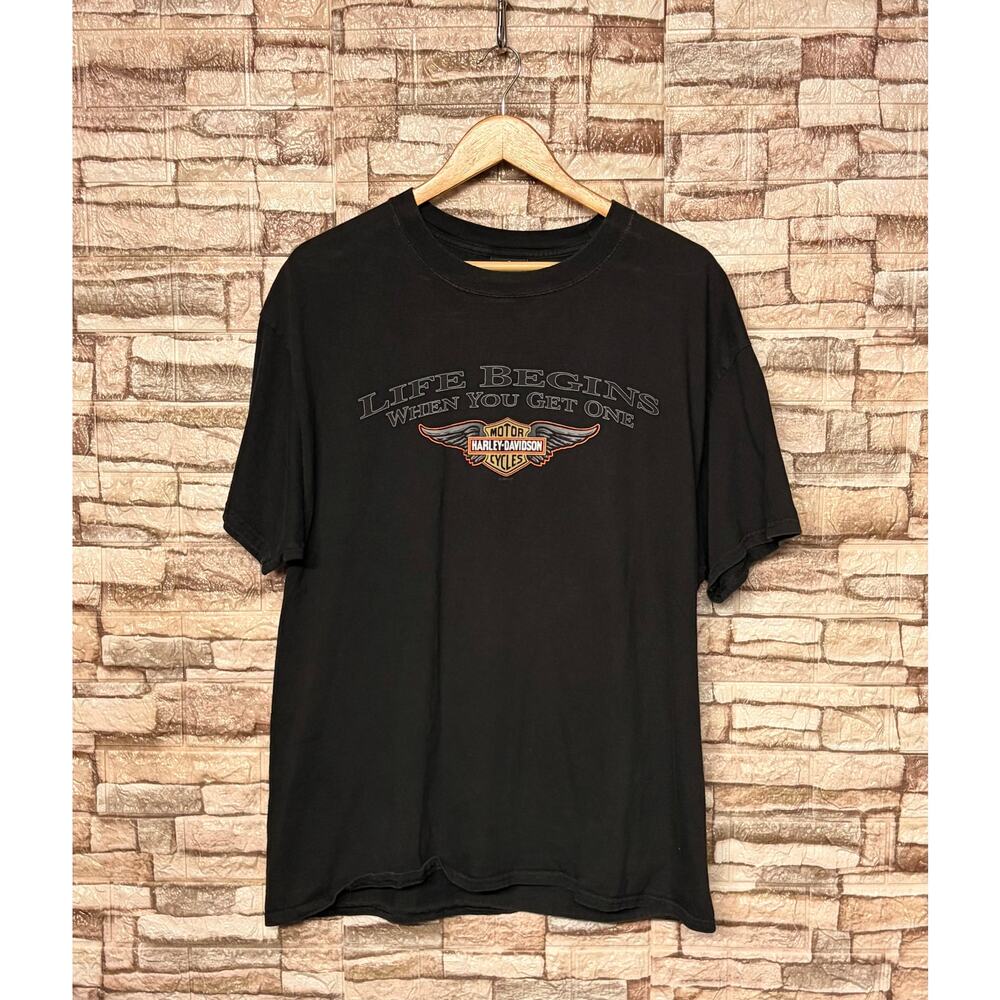 Vintage Harley Davidson Las Cruces Biker T shirt Size X large VNTG y2k